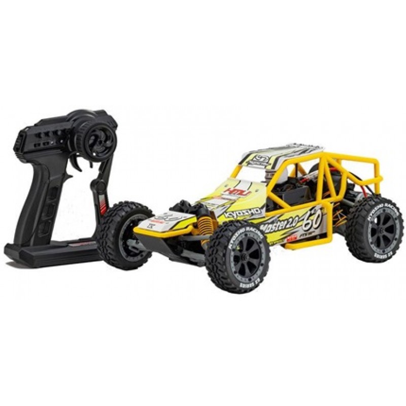 Kyosho Sand Master 2.0 ReadySet 1/10 2wd Buggy Type-2 (Yellow) w/Syncro KT-232P 2.4GHz Radio