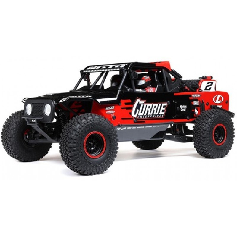 Losi Hammer Rey U4 1/10 RTR 4WD Brushless Rock Racer Truck (Red) w/2.4GHz Radio, AVC & SMART