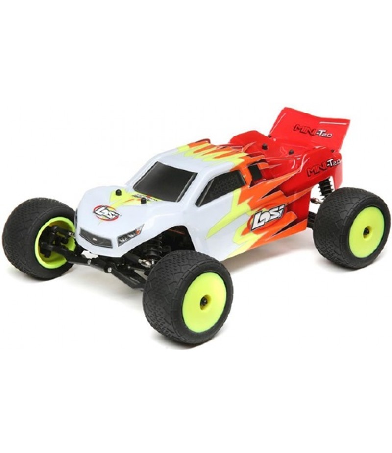 Losi Mini-T 2.0 RTR 1/18 Scale 2WD Truck (Red/White)