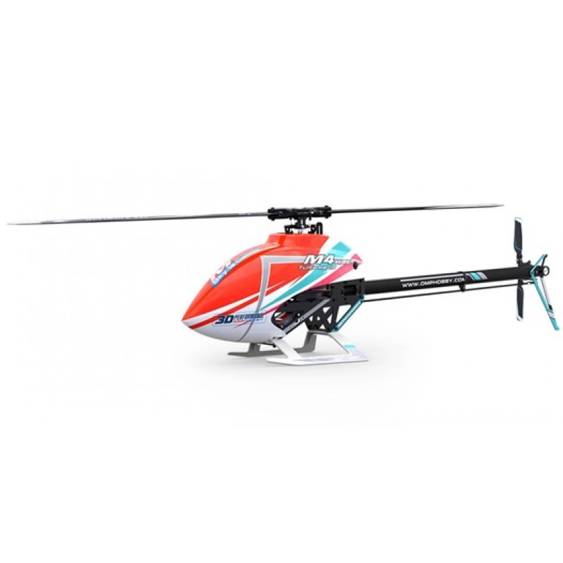 OMPHobby M4 Max 380 Electric Helicopter Combo Kit (Orange)