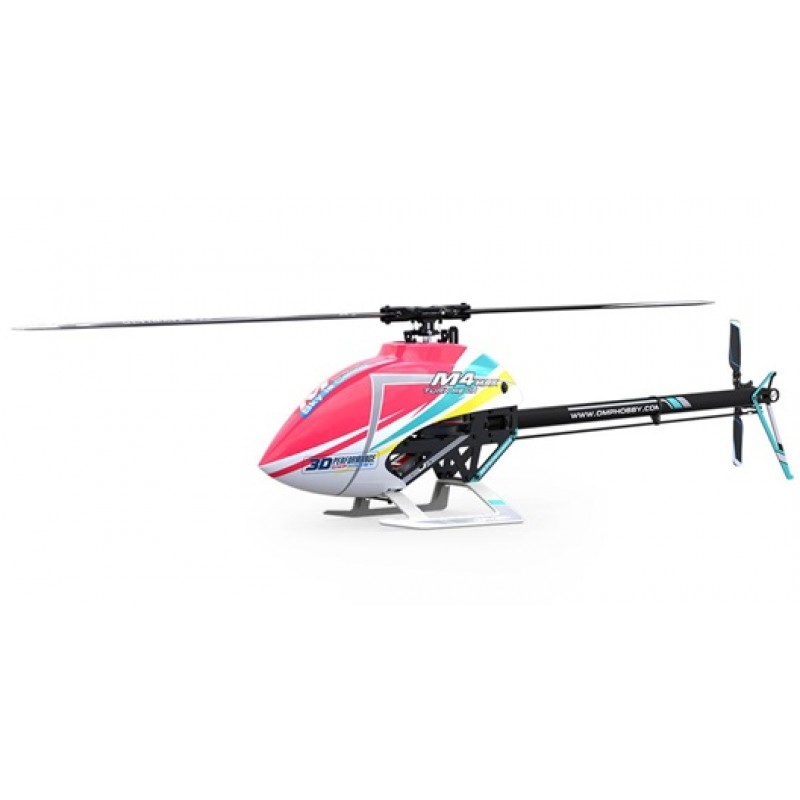 OMPHobby M4 Max 380 Electric Helicopter Combo Kit (Pink)