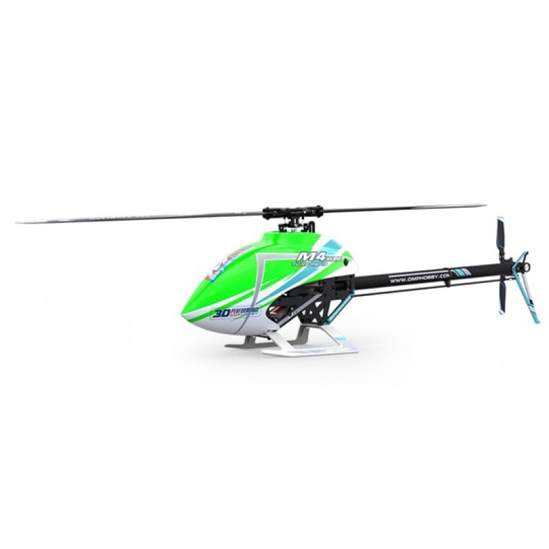 OMPHobby M4 Max 380 Electric Helicopter Kit (Green) w/Blades & Motor