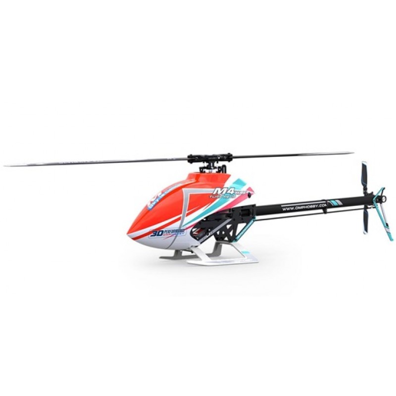 OMPHobby M4 Max 380 Electric Helicopter Kit (Orange) w/Blades & Motor