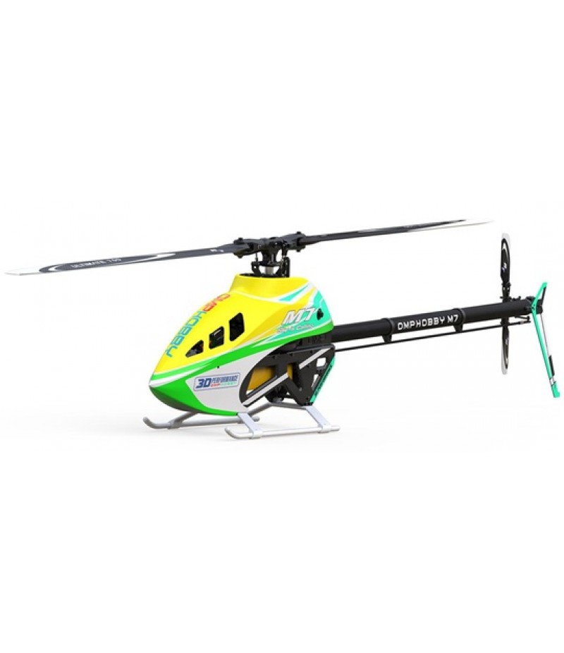 OMPHobby M7 Electric Helicopter Kit (Lime Yellow)