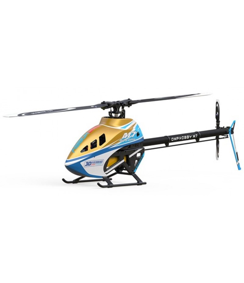 OMPHobby M7 Electric Helicopter Kit (Topaz Gold)