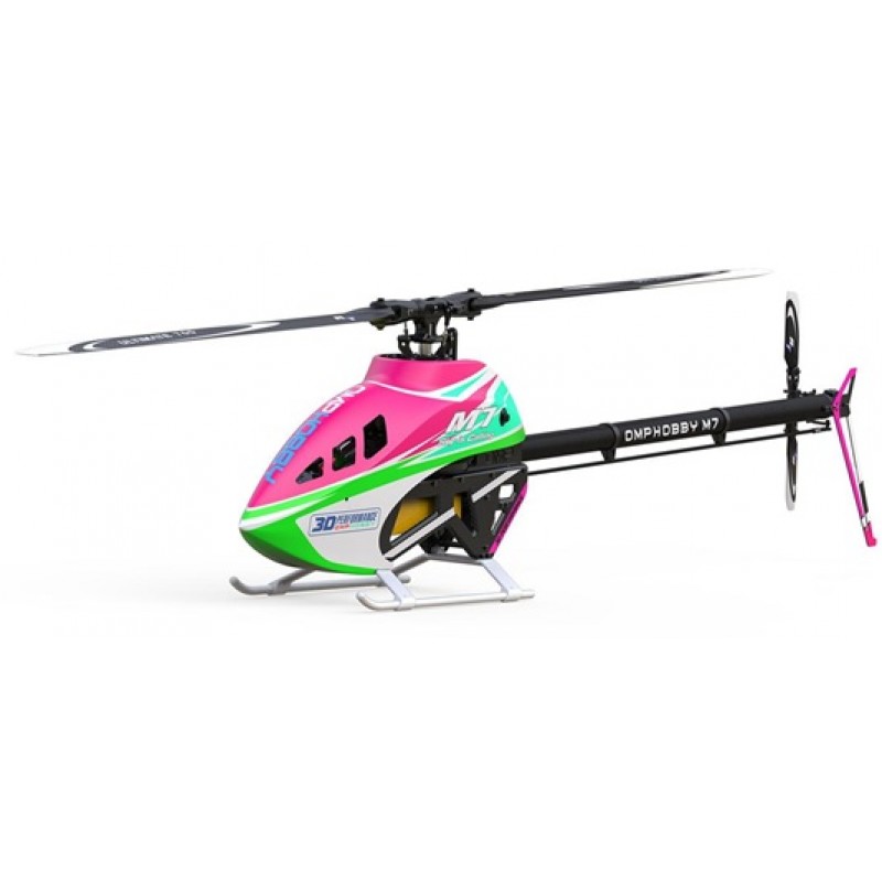 OMPHobby M7 Electric Helicopter Kit (Tropical Pink)