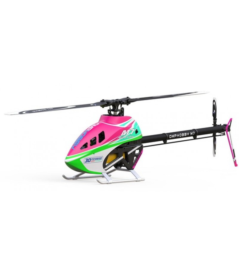 OMPHobby M7 Electric Helicopter Kit (Tropical Pink)