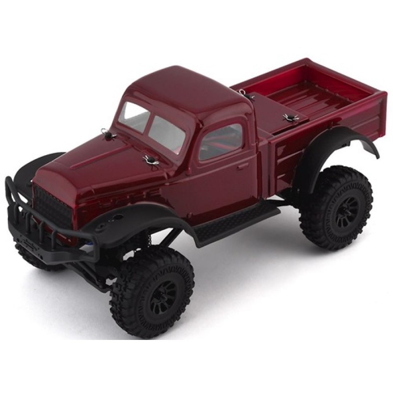 Panda Hobby Tetra K1 1/18 RTR Scale Mini Crawler w/2.4GHz Radio (Maroon)