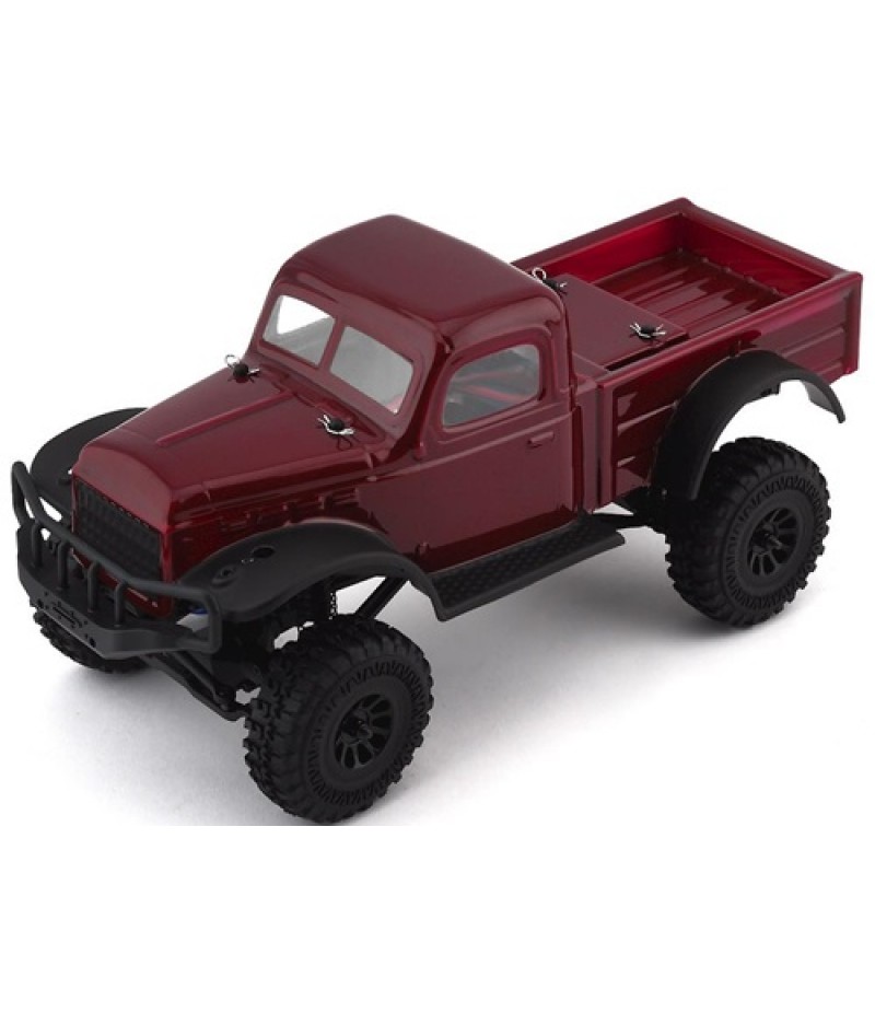 Panda Hobby Tetra K1 1/18 RTR Scale Mini Crawler w/2.4GHz Radio (Maroon)