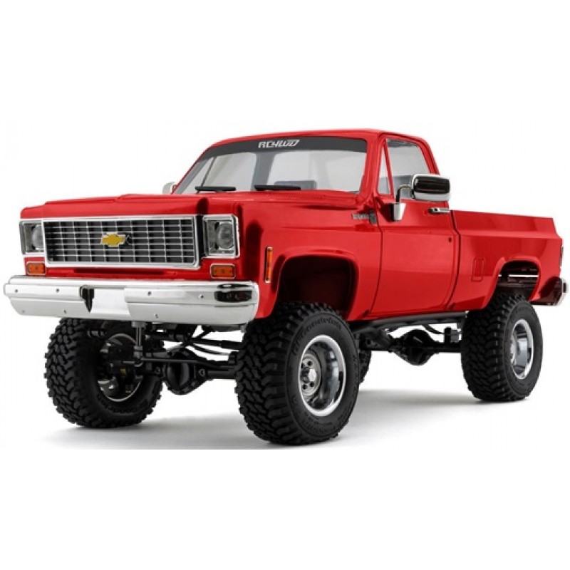 RC4WD Trail Finder 2 "LWB" RTR Scale Truck w/ Chevrolet K10 Scottsdale Hard Body (Red)