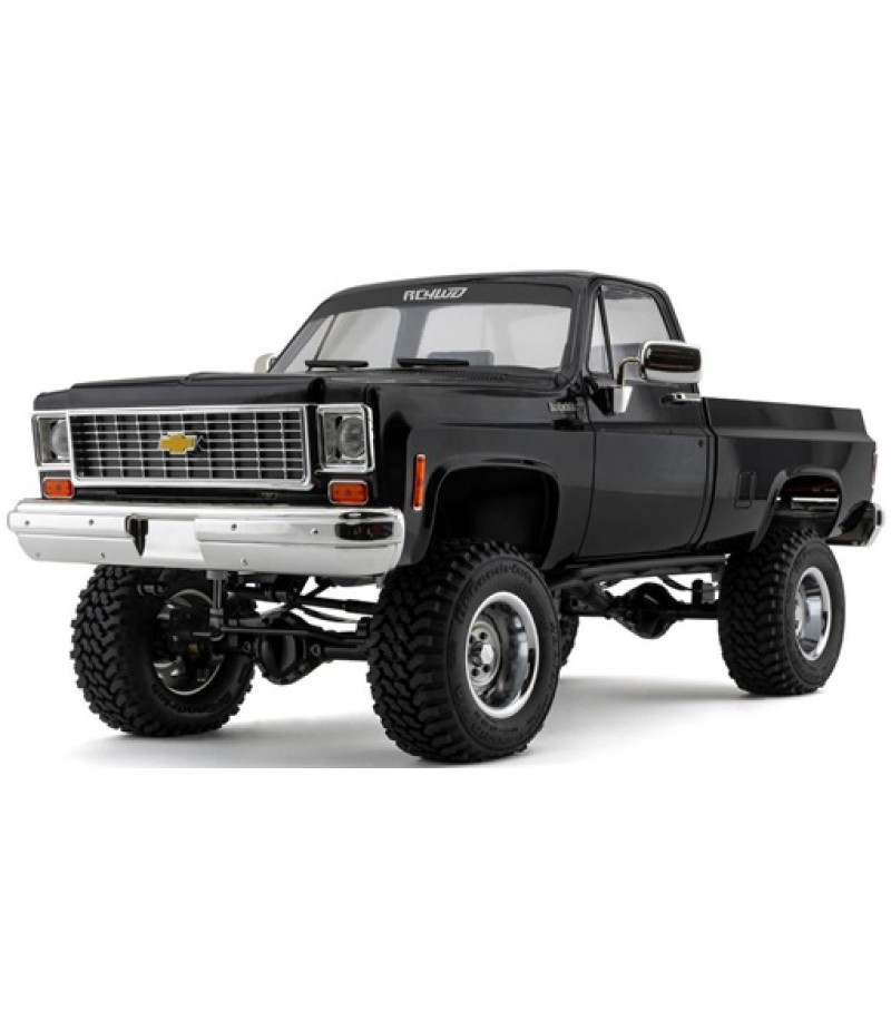 RC4WD Trail Finder 2 "LWB" RTR Scale Truck w/Chevrolet K10 Scottsdale Hard Body (Black)