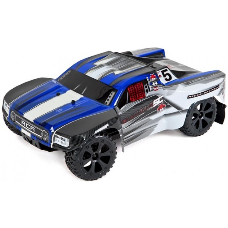 Redcat Racing Blackout 1/10 Electric Short Course Truck Blue REDBLACKOUT-SC-BLUE