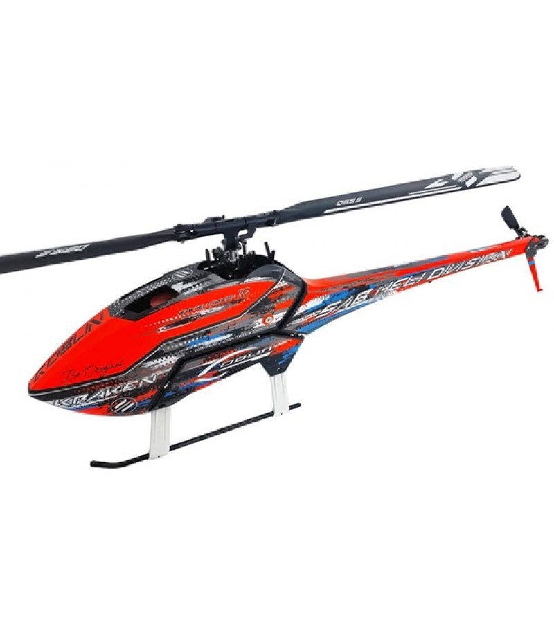 SAB Goblin 580 Kraken Electric Helicopter Kit (Orange) w/Main & Tail Blades