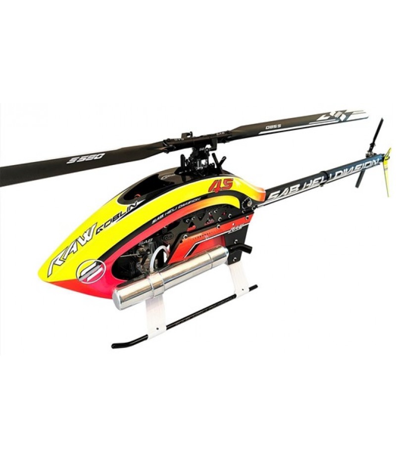 SAB Goblin Raw 580 Nitro Helicopter Kit w/Main & Tail Blades