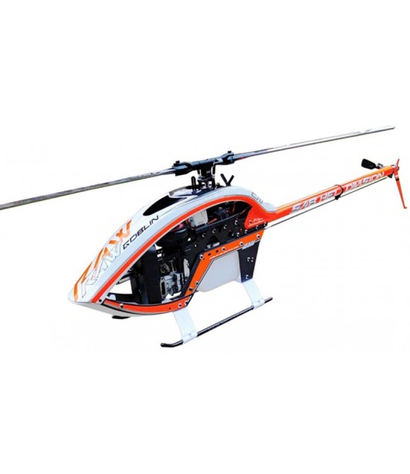 SAB Goblin Raw 700 Nitro Helicopter Kit (Orange) w/Main & Tail Blades