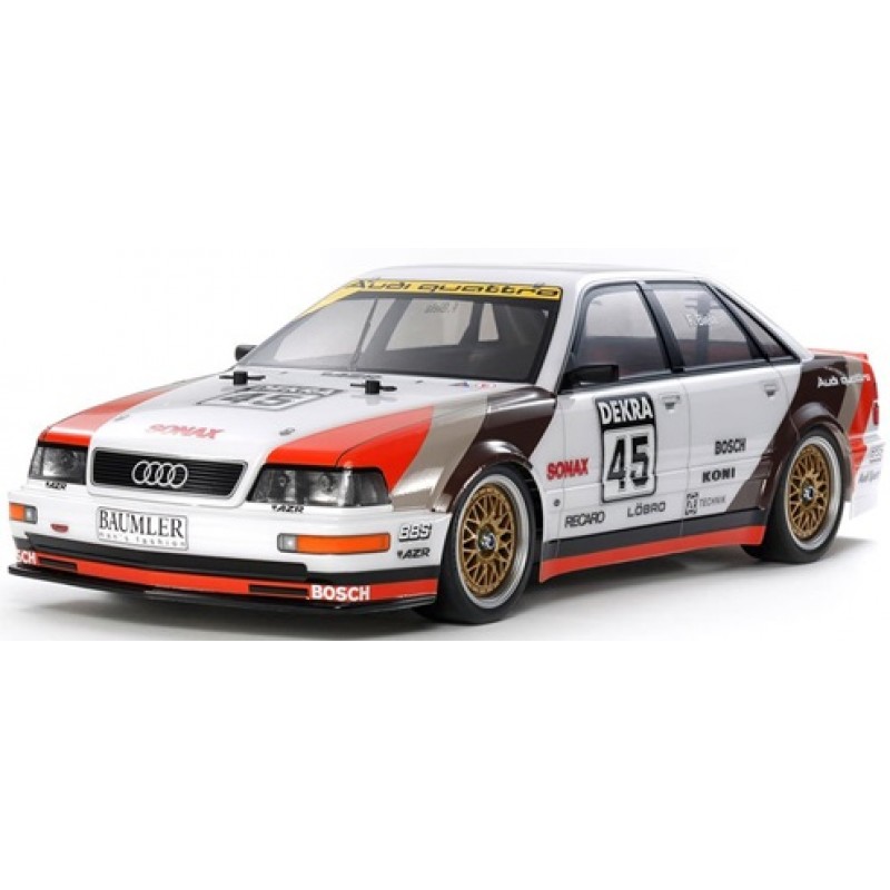 Tamiya 1991 Audi V8 Touring 1/10 4WD Electric Touring Car Kit (TT-02)