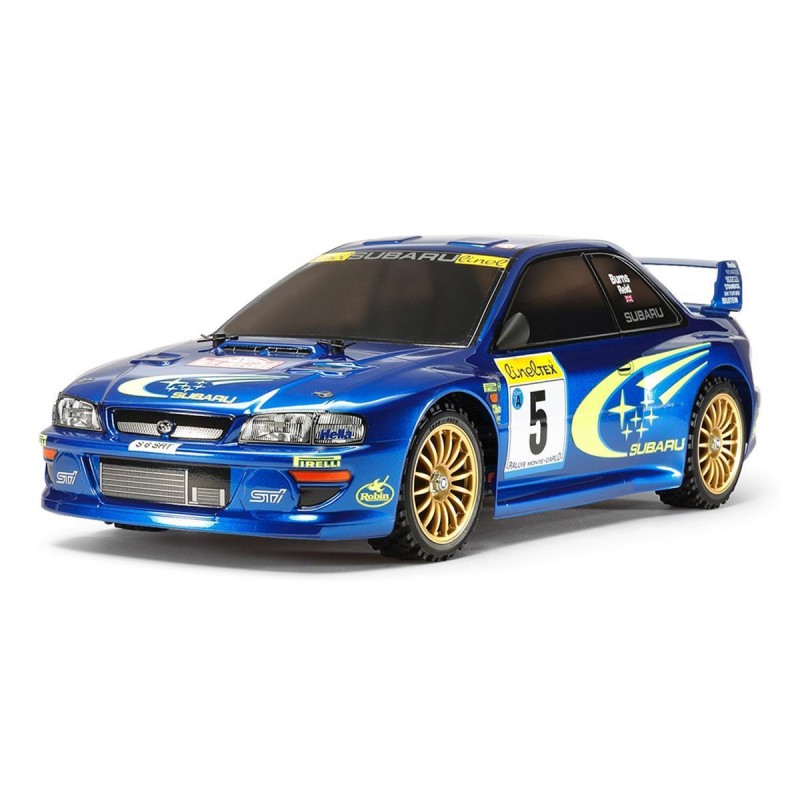 Tamiya 1999 Subaru Impreza STI Monte-Carlo 1/10 4WD Electric Rally Car Kit (TT-02)