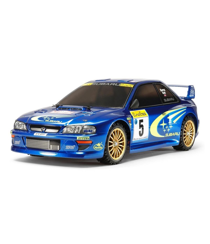 Tamiya 1999 Subaru Impreza STI Monte-Carlo 1/10 4WD Electric Rally Car Kit (TT-02)