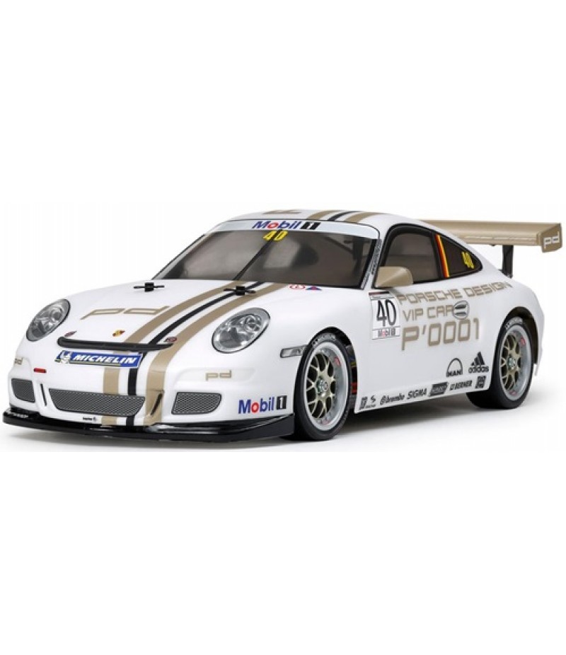 Tamiya 2008 Porsche 911 GT3 Cup VIP 1/10 4WD Electric Touring Car Kit (TT-01E)