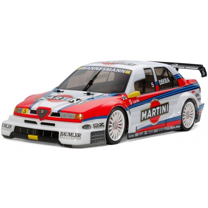 Tamiya Alfa Romeo 155 V6 TI Martini 1/10 4WD Electric Touring Car Kit (TT-02)