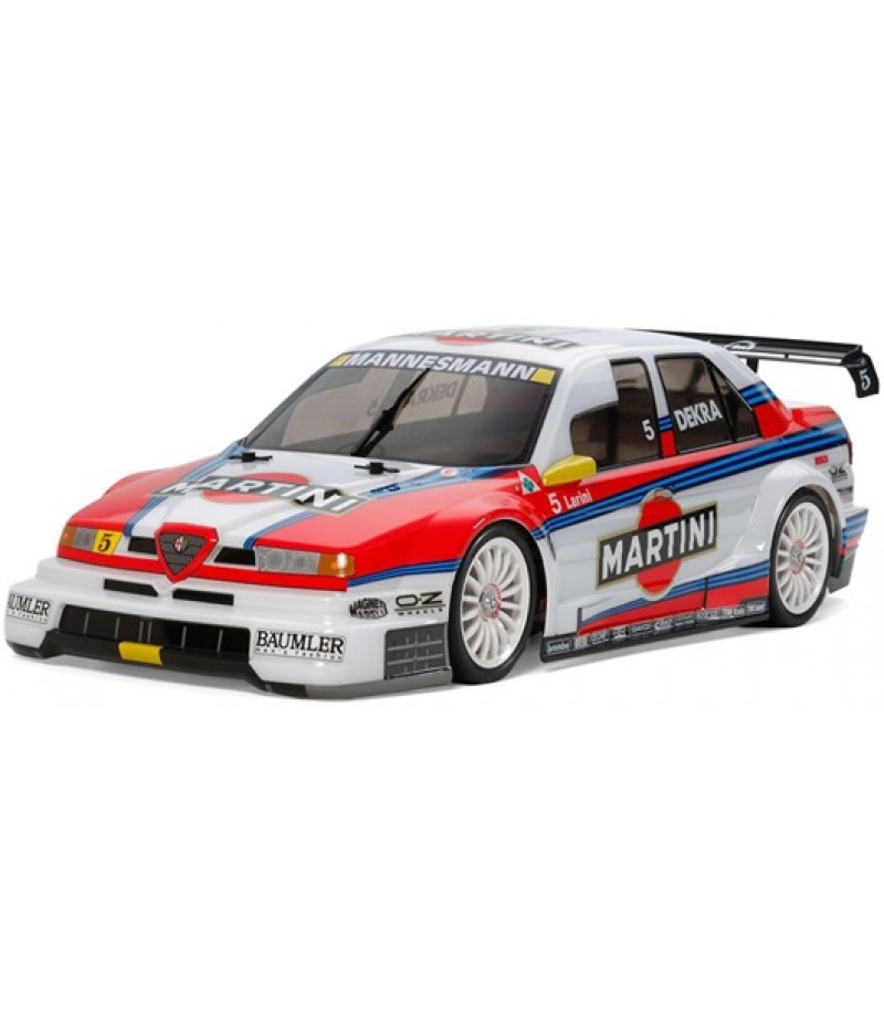 Tamiya Alfa Romeo 155 V6 TI Martini 1/10 4WD Electric Touring Car Kit (TT-02)