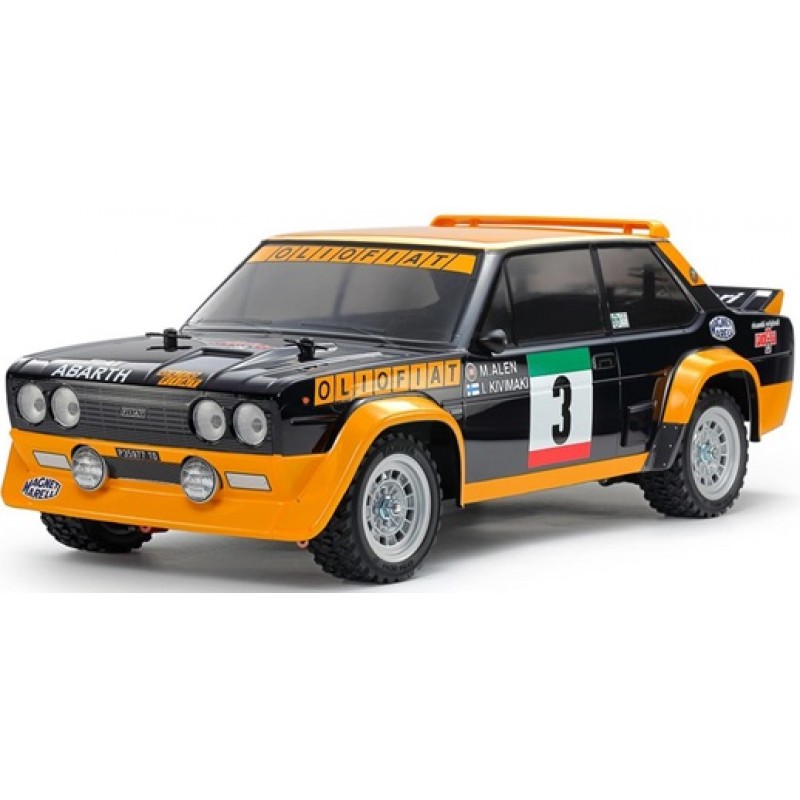 Tamiya Fiat 131 Abarth Rally 1/10 4WD Electric Rally Car Kit (MF-01X) (Limited Edition Painted Body)