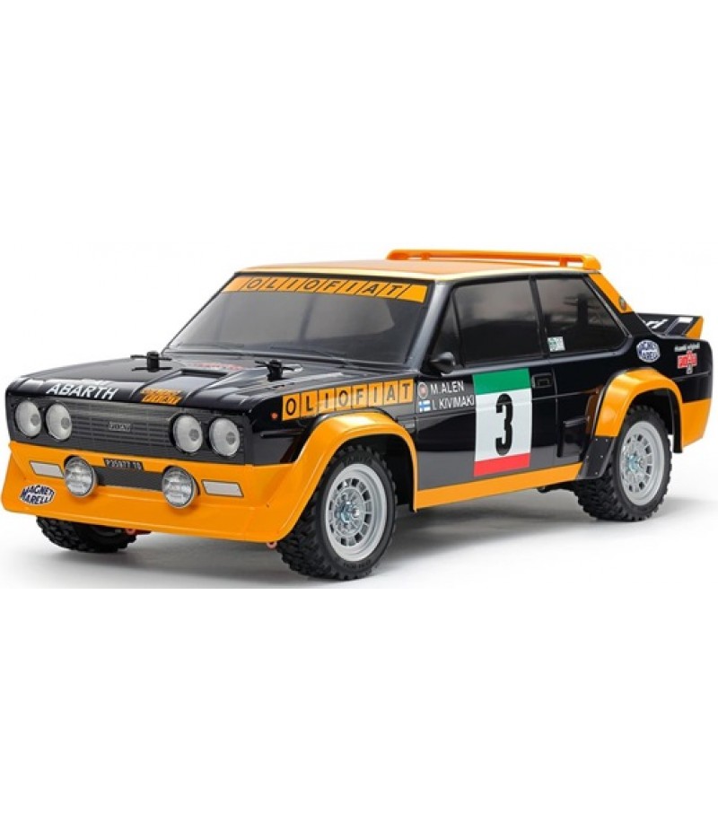 Tamiya Fiat 131 Abarth Rally 1/10 4WD Electric Rally Car Kit (MF-01X) (Limited Edition Painted Body)