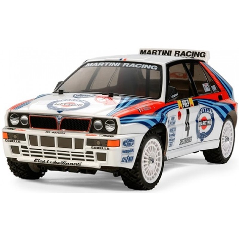 Tamiya Lancia Delta Integrale 1/10 4WD Electric Rally Car Kit (TT-02)