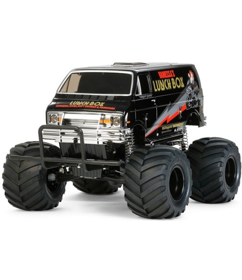 Tamiya Lunch Box "Black Edition" 2WD Electric Monster Truck Kit