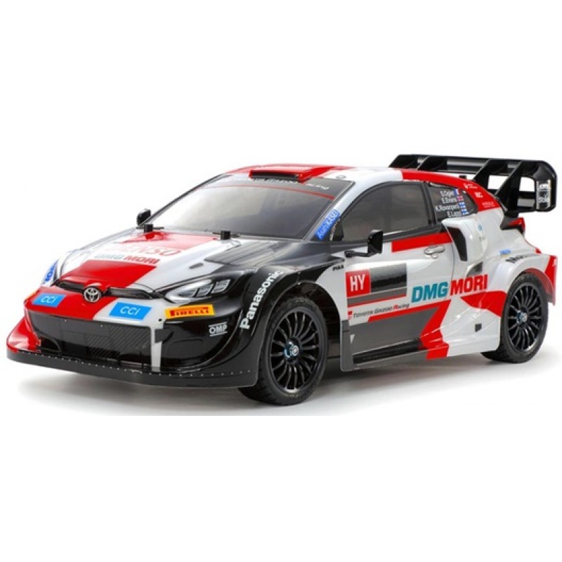 Tamiya Toyota GAZOO Racing WRT/GR Yaris Rally1 1/10 4WD Electric Rally Car Kit (TT-02)