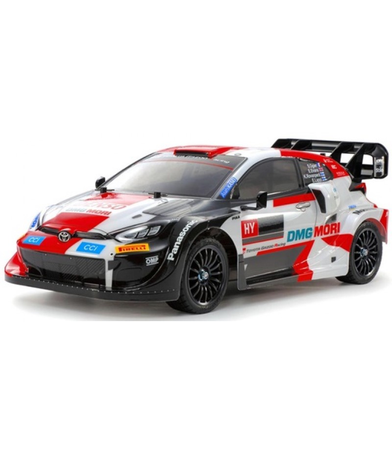 Tamiya Toyota GAZOO Racing WRT/GR Yaris Rally1 1/10 4WD Electric Rally Car Kit (TT-02)