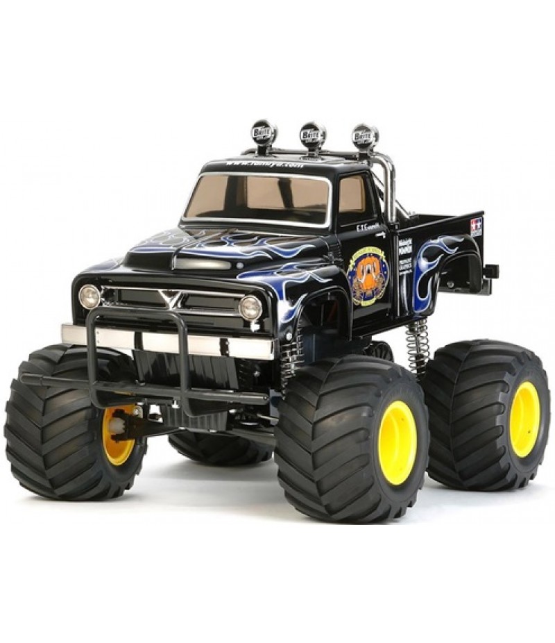 Tamiya X-SA Midnight Pumpkin 2WD Electric Monster Truck Rolling Chassis Kit