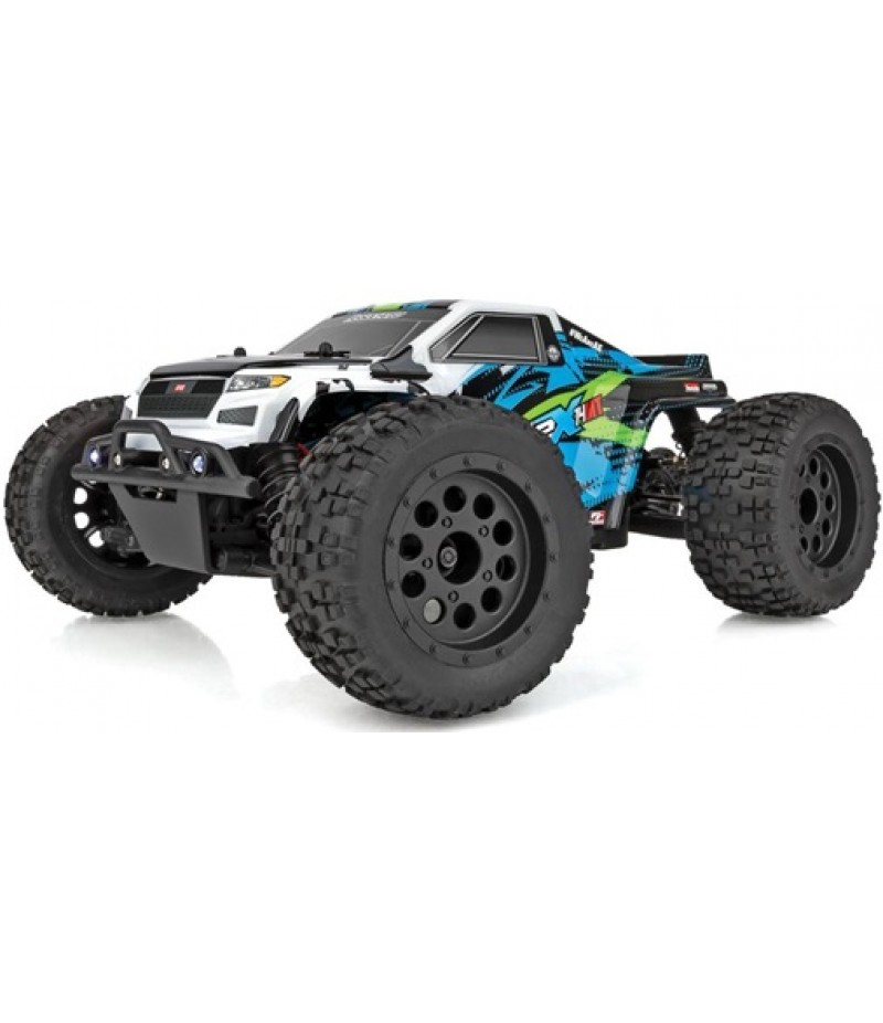 Team Associated Reflex 14MT 1/14 RTR 4WD Brushless Mini Monster Truck (Green/Blue) w/2.4GHz Radio