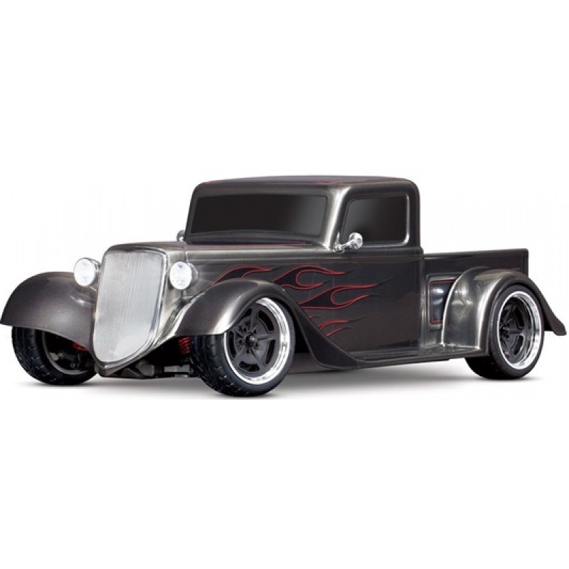 Traxxas 4-Tec 3.0 1/10 RTR Touring Car w/Factory Five '35 Hot Rod Truck Body (Silver) & TQ 2.4GHz Radio System