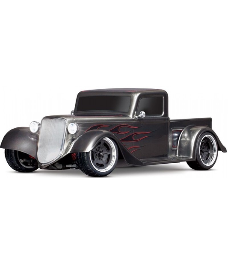 Traxxas 4-Tec 3.0 1/10 RTR Touring Car w/Factory Five '35 Hot Rod Truck Body (Silver) & TQ 2.4GHz Radio System