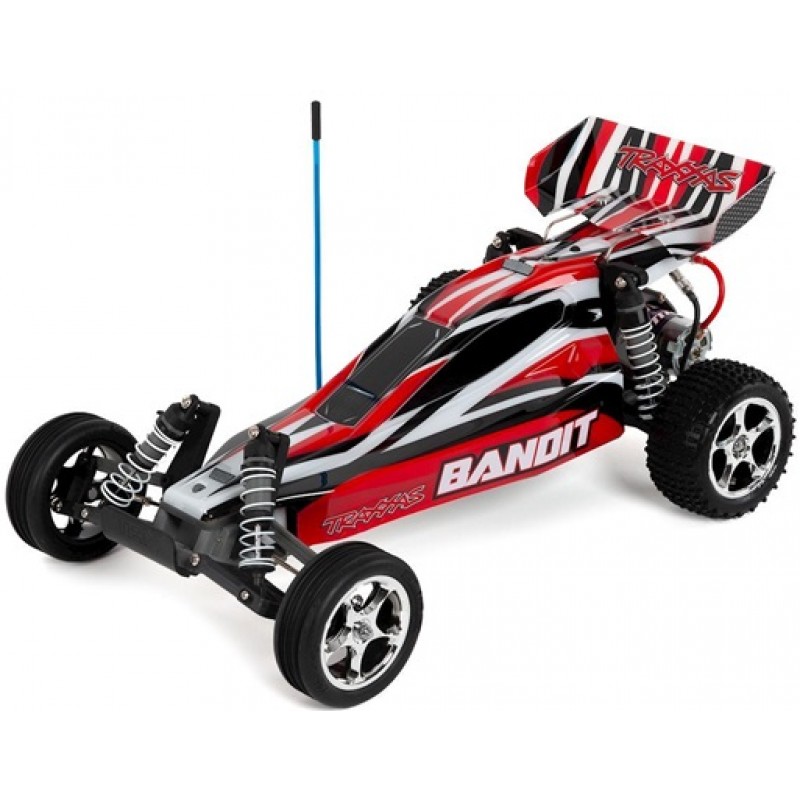 Traxxas Bandit 1/10 Electric Buggy RTR with ID Technology (RedX)