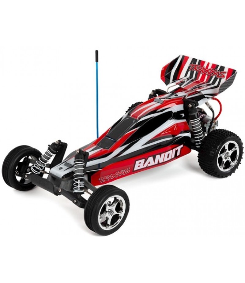 Traxxas Bandit 1/10 Electric Buggy RTR with ID Technology (RedX)