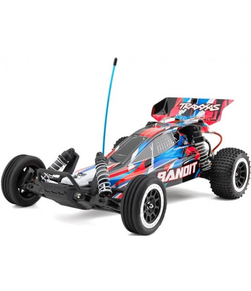 Traxxas Bandit HD 1/10 RTR 2WD Electric Buggy (Red) w/XL-5 ESC, TQ 2.4GHz Radio, Battery & USB-C Charger