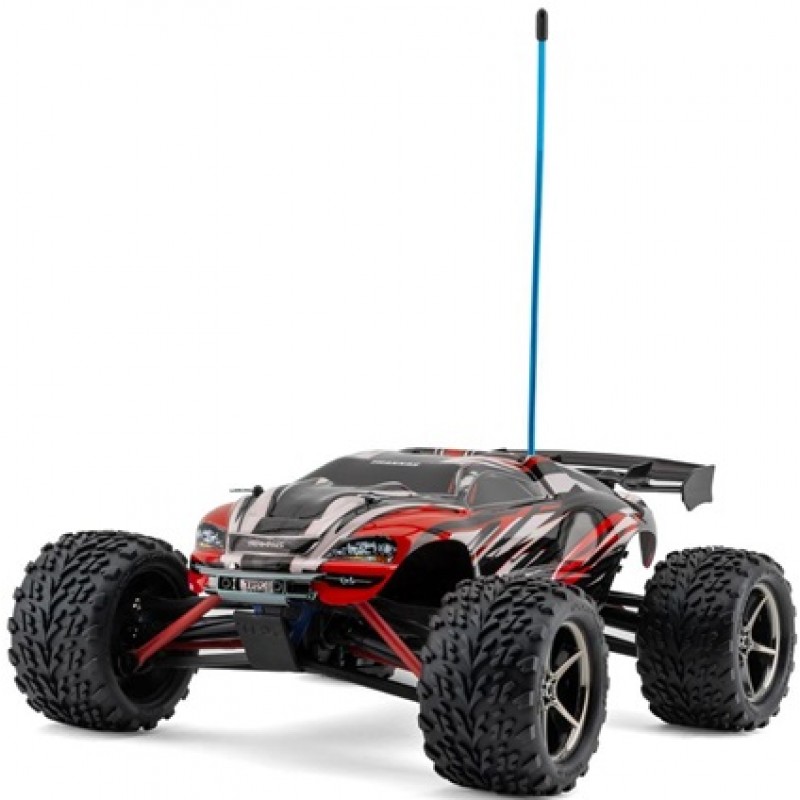 Traxxas E-Revo 1/16 4WD RTR Truck (Red) w/XL-2.5 ESC, TQ 2.4GHz Radio, Battery & USB-C Charger