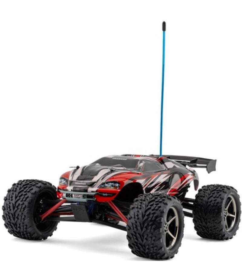 Traxxas E-Revo 1/16 4WD RTR Truck (Red) w/XL-2.5 ESC, TQ 2.4GHz Radio, Battery & USB-C Charger