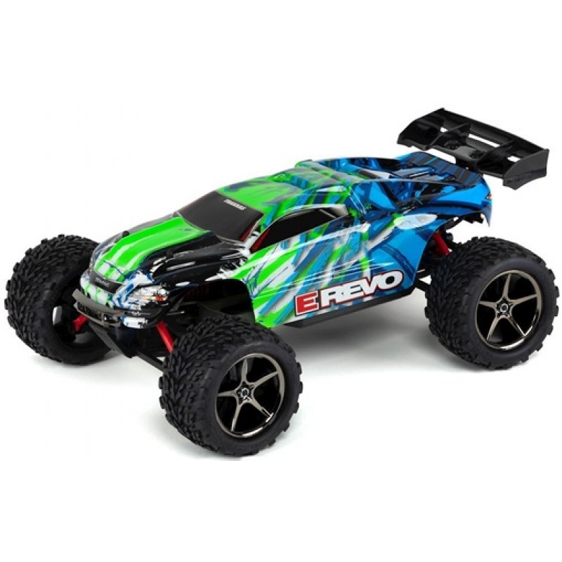 Traxxas E-Revo Brushed 2.4GHz 1/16 with iD Technology (Green)