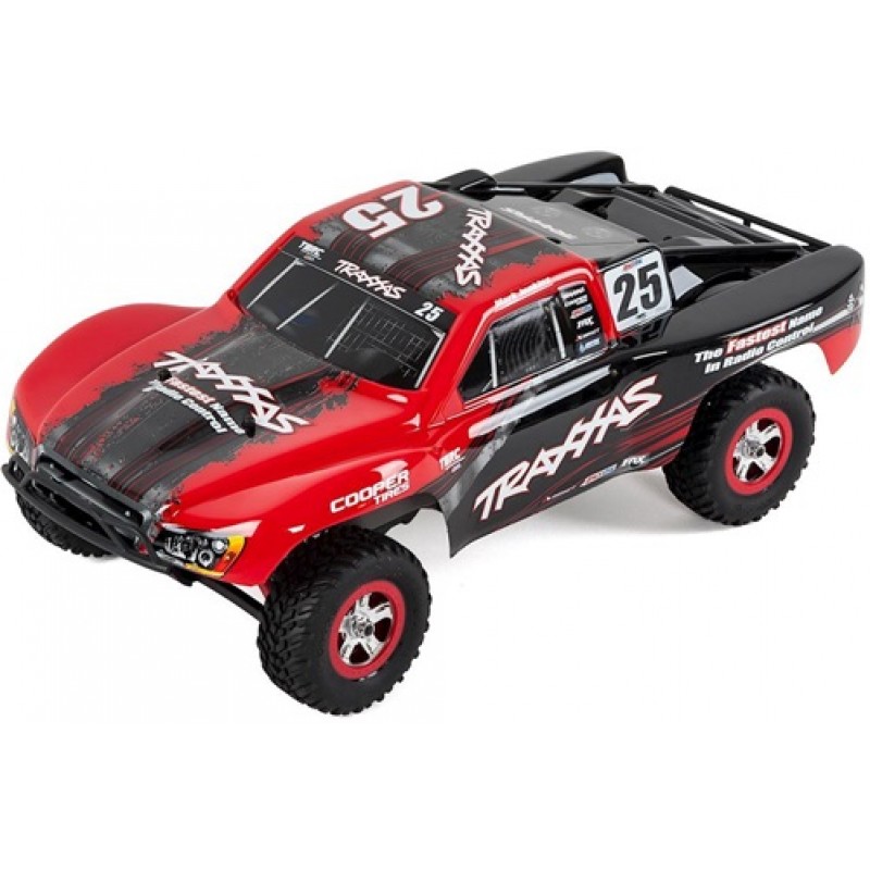 Traxxas Slash 4x4 1/16 SC Truck with iD Technology (Mark - Red/Black)