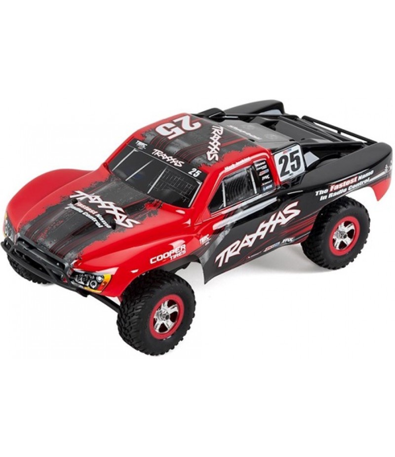 Traxxas Slash 4x4 1/16 SC Truck with iD Technology (Mark - Red/Black)