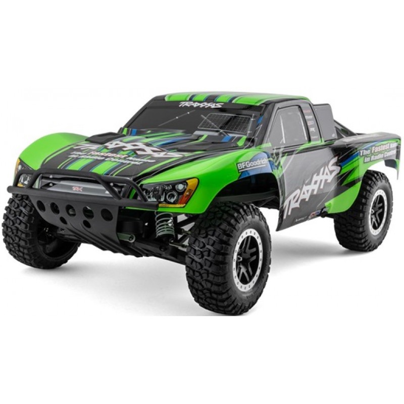 Traxxas Slash BL-2S 1/10 RTR 2WD Brushless Short Course Truck (Green) w/BL-2S ESC & TQ 2.4GHz Radio