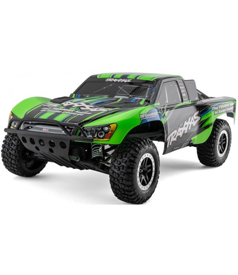 Traxxas Slash BL-2S 1/10 RTR 2WD Brushless Short Course Truck (Green) w/BL-2S ESC & TQ 2.4GHz Radio