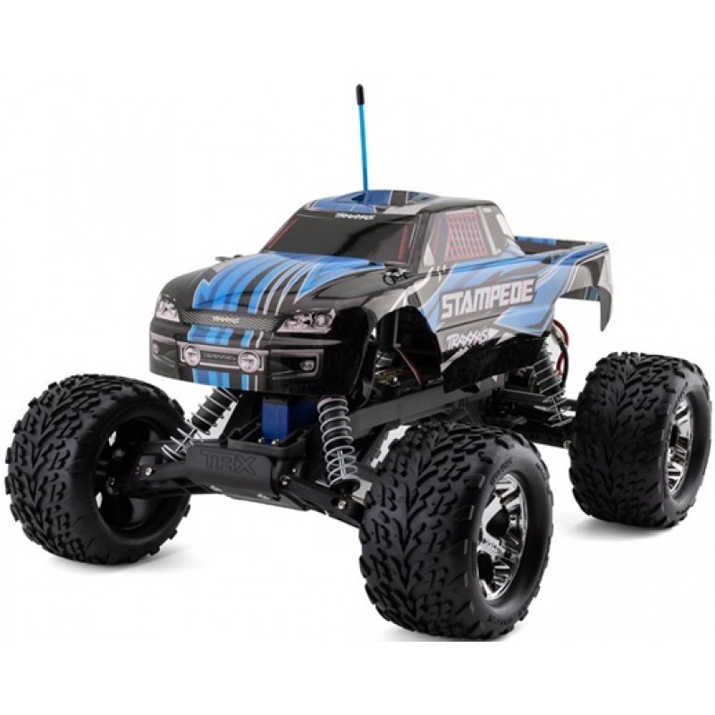 Traxxas Stampede 1/10 RTR Monster Truck (Blue) w/XL-5 ESC, TQ 2.4GHz Radio, Battery & USB-C Charger