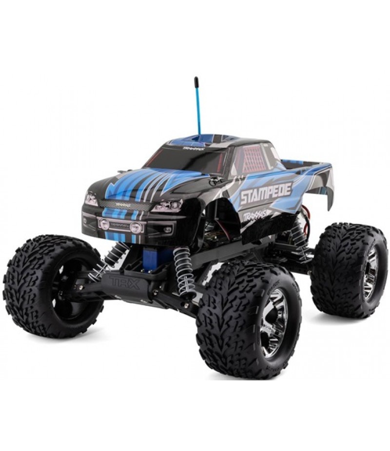 Traxxas Stampede 1/10 RTR Monster Truck (Blue) w/XL-5 ESC, TQ 2.4GHz Radio, Battery & USB-C Charger