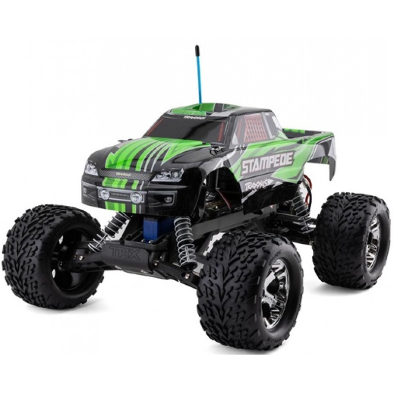 Traxxas Stampede 1/10 RTR Monster Truck (Green) w/XL-5 ESC, TQ 2.4GHz Radio, Battery & USB-C Charger