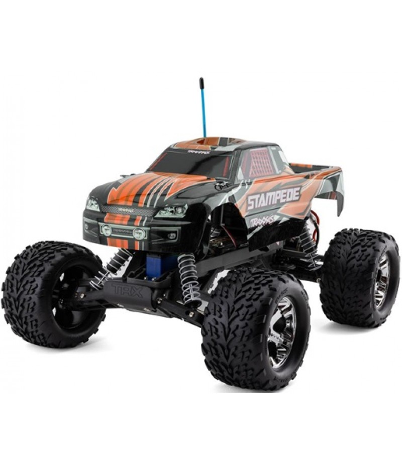 Traxxas Stampede 1/10 RTR Monster Truck (Orange) w/XL-5 ESC, TQ 2.4GHz Radio, Battery & USB-C Charger