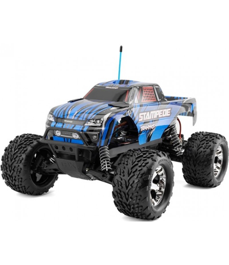 Traxxas Stampede HD 1/10 RTR 2WD Electric Monster Truck (Blue) w/XL-5 ESC, TQ 2.4GHz Radio, Battery & USB-C Charger